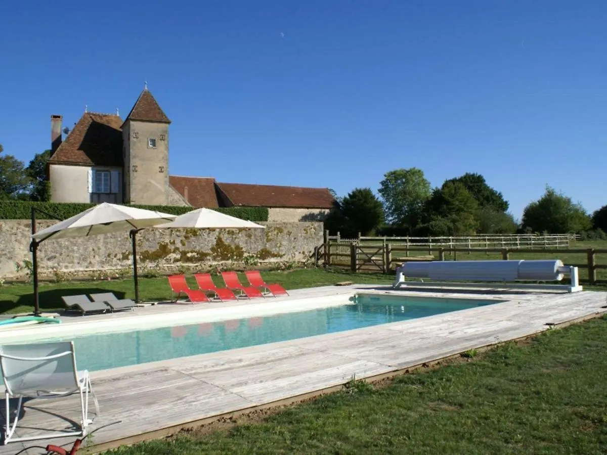 Charmante Maison Du Xve Avec Piscine, Jardin Et Terrasse En Lisiere De La Foret De Troncais - Fr-1-489-217 Le Brethon